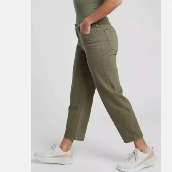 athleta flex straight crop jean - Picture 3 of 8